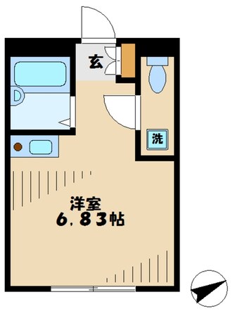 KURA Nakanoshimaの物件間取画像